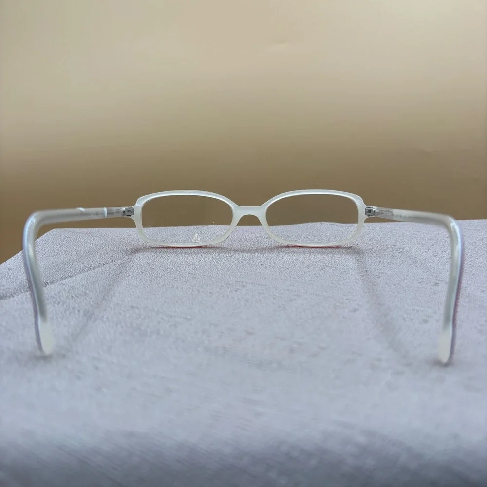 Jean Maryll Eyeglass Frames Unisex OS Red White Excellent Librarian Core Retro